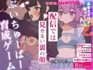 突然同居した従姉妹はVTuberになるらしい-俺だけが知る秘密の素顔-（ぱんきじしぇいく）のパッケージ画像