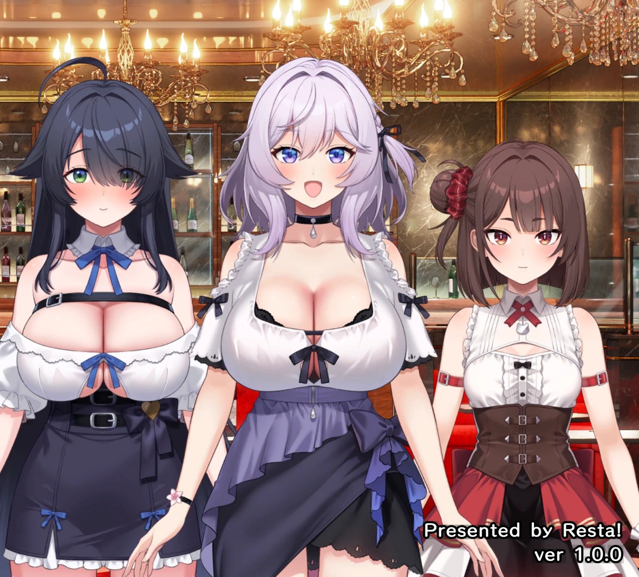 ガールズクラブ タイトル画面