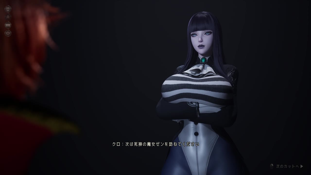 ゼンを紹介するクロ
